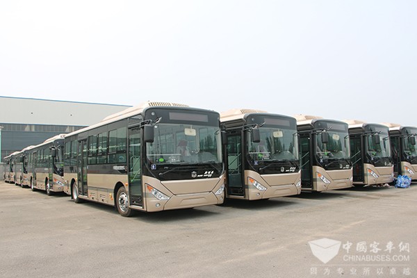 冠軍車型名不虛傳，中通8米純電動中標(biāo)通化咸寧百臺訂單