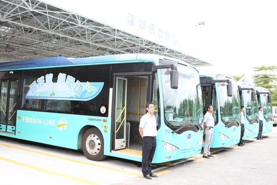 深圳近20億純電動公交采購項(xiàng)目花落比亞迪
