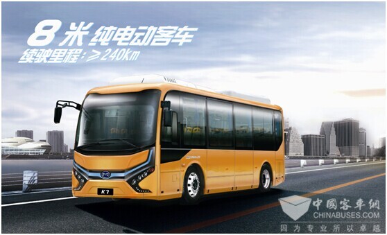比亞迪純電動(dòng)客車K7