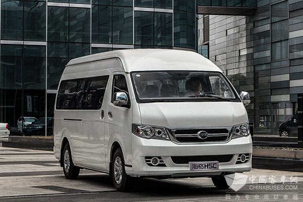 海格H5C KLQ6540QE5商務(wù)舒適型輕客（汽油國(guó)五10-14座）
