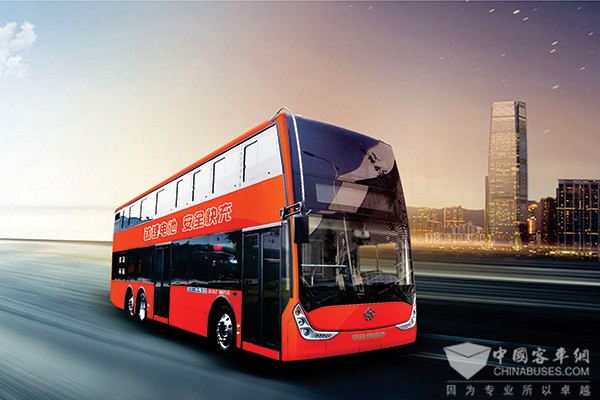 銀隆13米純電動(dòng)雙層巴士GTQ6131BEVST3