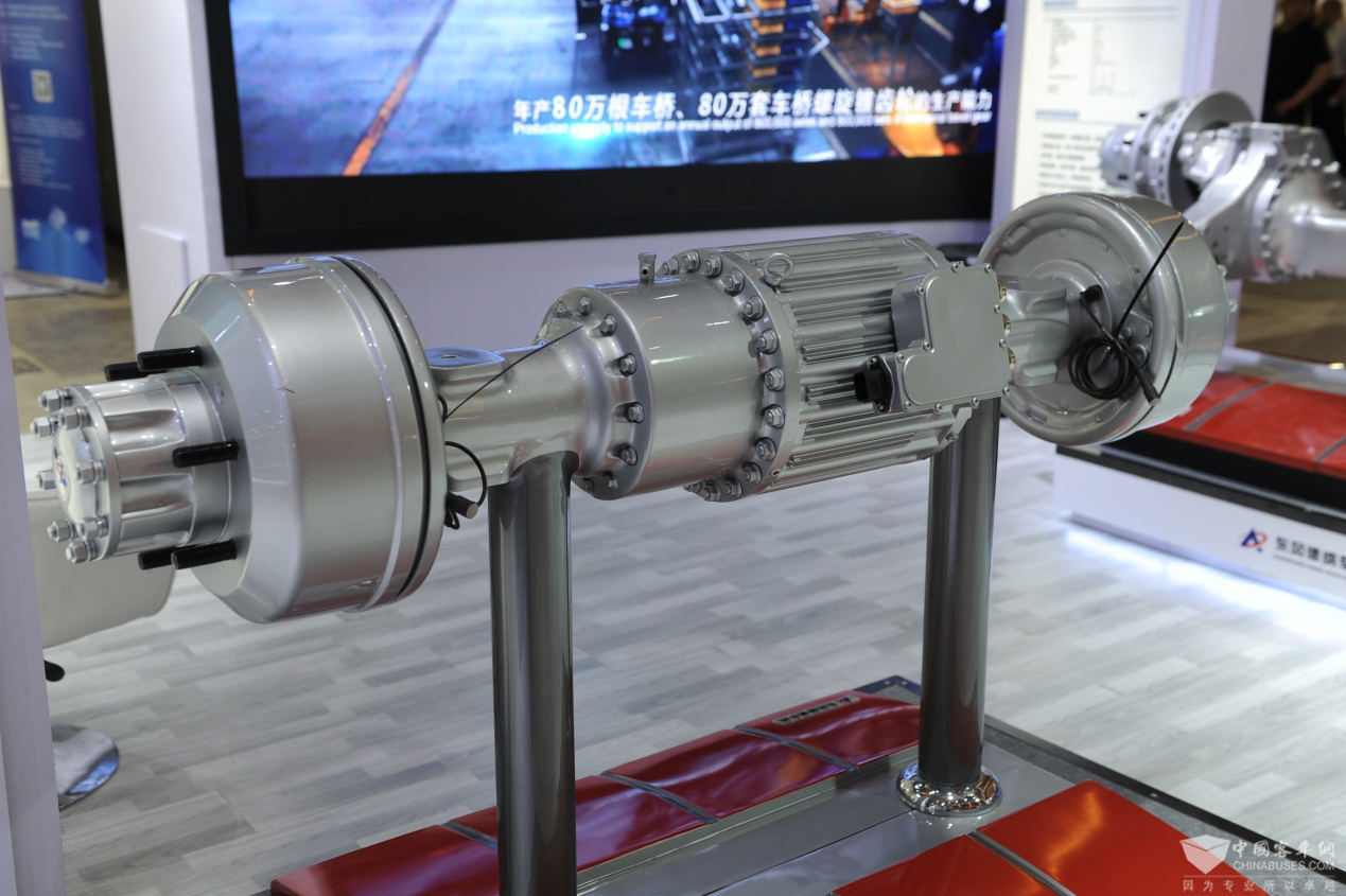 集成、輕量、高效，東風(fēng)德納車橋亮相上海客車展