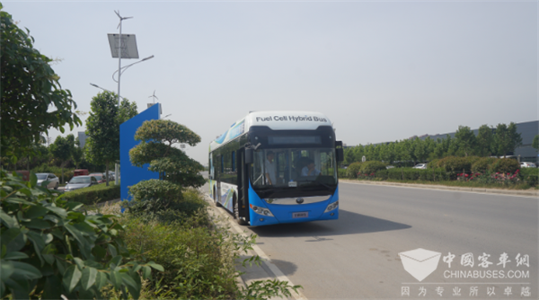 助力打造綠色冬奧，25輛宇通燃料電池客車將交付張家口