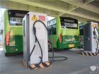 齊齊哈爾運(yùn)營(yíng)的純電動(dòng)客車(chē)