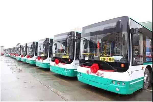 洋氣！中車新能源客車讓革命老區(qū)享受綠色公交的魅力