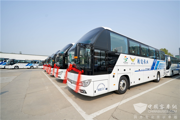 發(fā)力“定制客運”市場 宇通旅游客車批量交付山西和青海