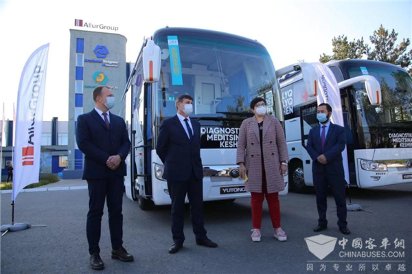 全球最大批量！100臺宇通醫療檢測車助力哈薩克斯坦抗擊疫情