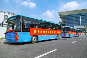 首條公交班線通車！開沃純電動客車助力南京機場開啟綠色公交新時代