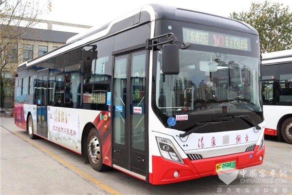 揚(yáng)時代新風(fēng) 享零碳之旅 中車“清廉之風(fēng)”主題公交上線煙臺