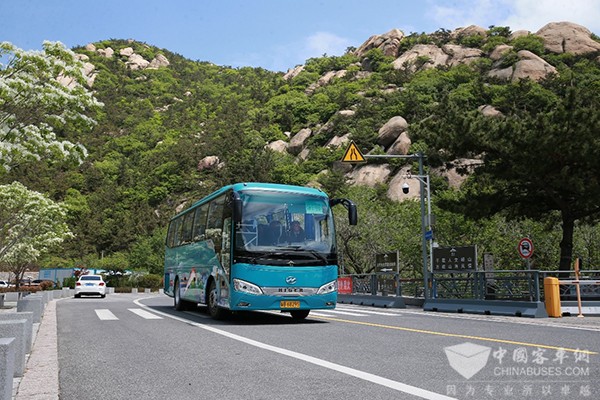 蘇州金龍 海格客車青島嶗山 中國(guó)旅行社總社