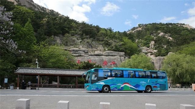  63臺(tái)蘇州金龍海格客車(chē)青島嶗山景區(qū)投運(yùn)