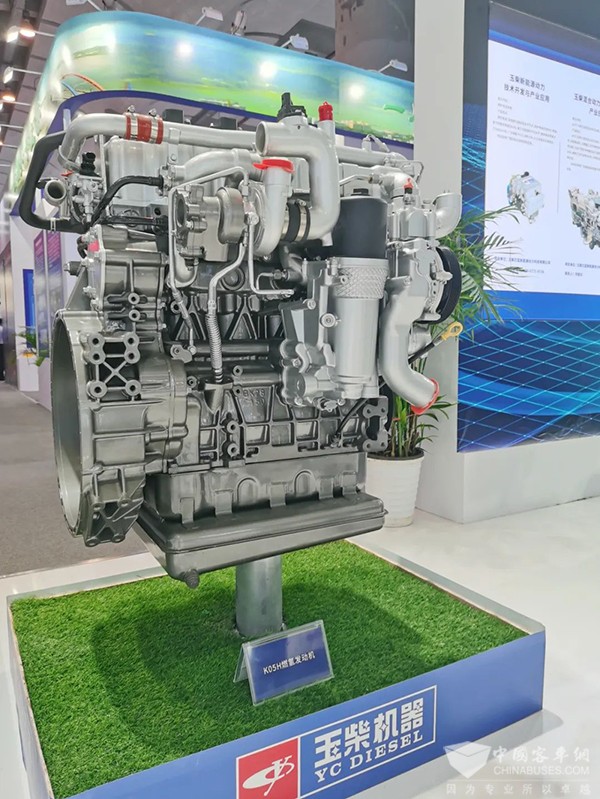 玉柴集團 K05H 燃氫發動機 燃料電池