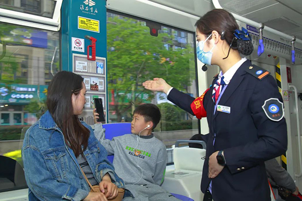 服務市民乘客公共出行 淮安有軌電車開通“愛心預約”服務