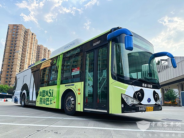 成都公交 杭州公交 熊貓巴士 公交主題車