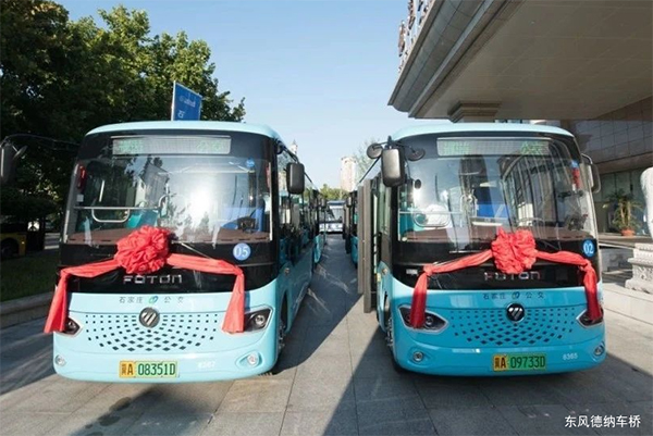 助力石家莊公交打通微循環 東風德納電驅橋讓上班變得更輕松