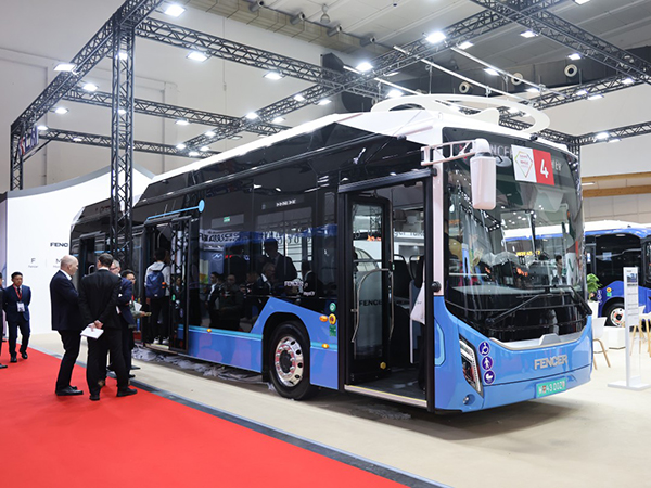 2023比利時(shí)客車展  海格客車展臺(tái)