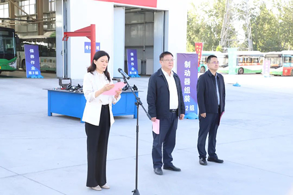 全面提升服務(wù)水平 石家莊公交開展修理人員崗位技能大練兵