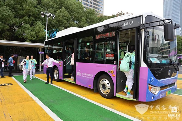 杭州公交 亞殘運(yùn)會(huì) 交通保障車輛 無障礙改造