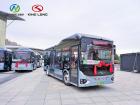 金龍60臺新能源公交車投放安南市定制公交專線服務