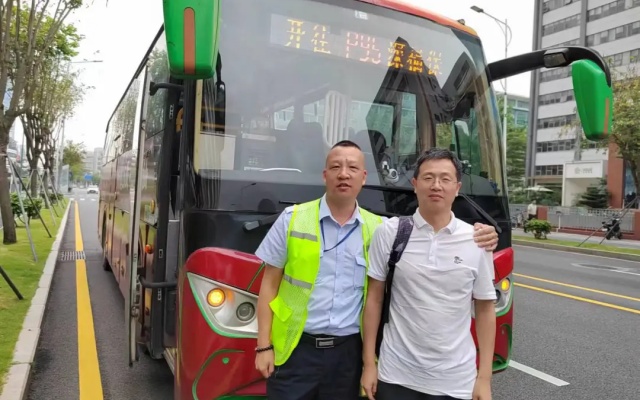 一定是特別的緣分！乘客車長和e巴士的8年“長跑”