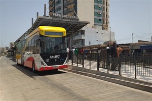 日均客流300000，中車電動純電大巴獲“非洲老鐵”點贊！