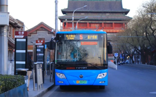 歐輝復古純電客車 城市文旅融合的新選擇