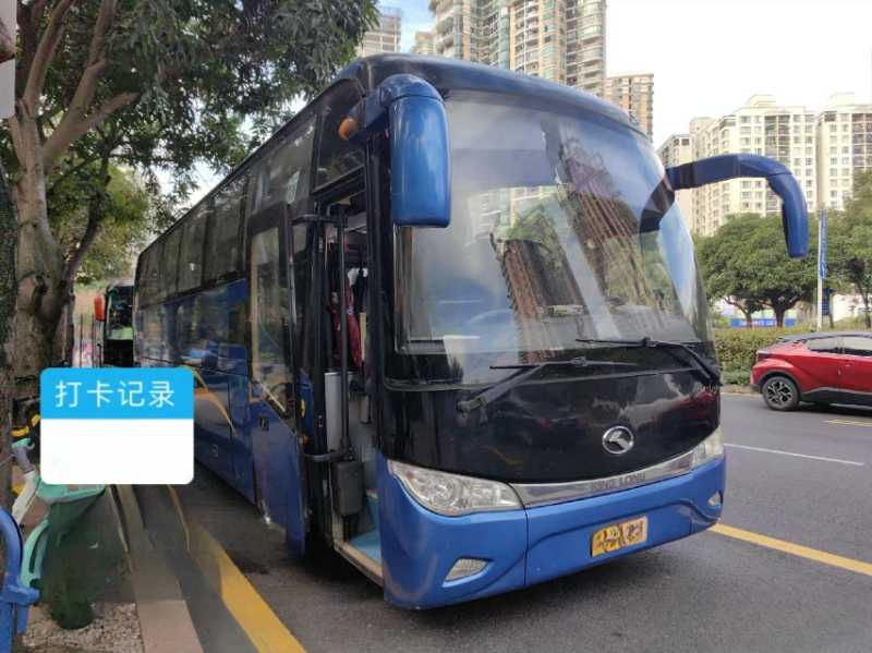 同款2臺51座大金龍6113旅游車 