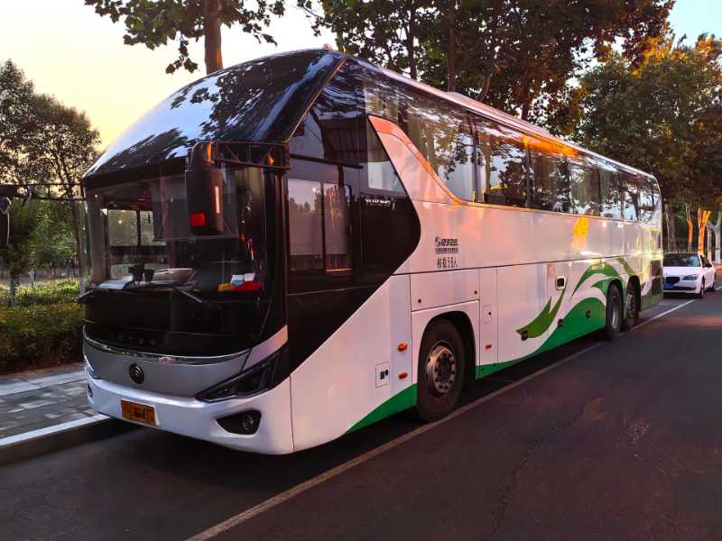 2021年6月上牌帶公告國六56座后吊輪有司機睡鋪宇通6137營運車