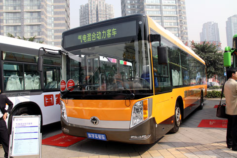 氣/電混合動(dòng)力公交客車CKZ6116HENV3