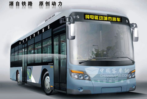 南車時代純電驅動城市客車服務上海世博會