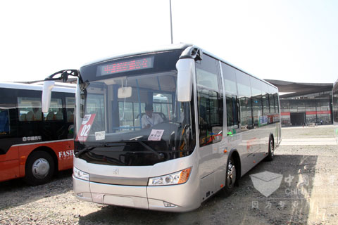 中通客車LCK6101GPHEV榮獲世界客車聯(lián)盟2010年度最佳環(huán)保巴士獎(jiǎng)