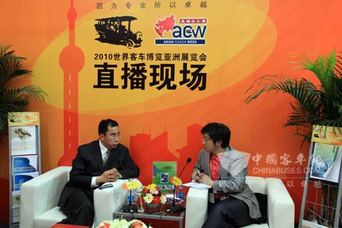 中通客車副總經(jīng)理做客客車網(wǎng)