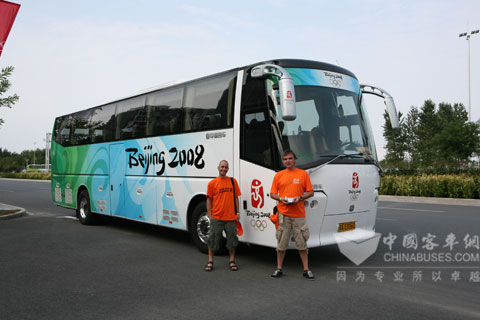 純電動客車在奧運會上的亮相，中通新能源客車在世界上嶄露頭角