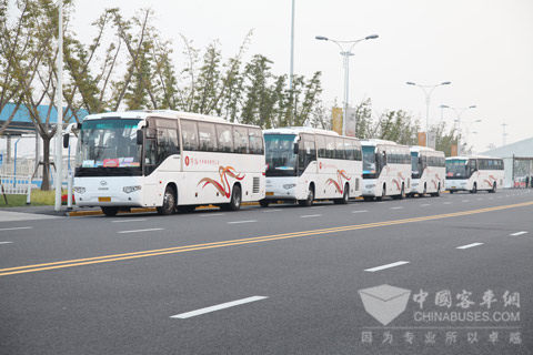 海格客車世博會(huì)閉幕式上再續(xù)精彩