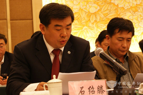 濟南公交集團副總經理石紹騰