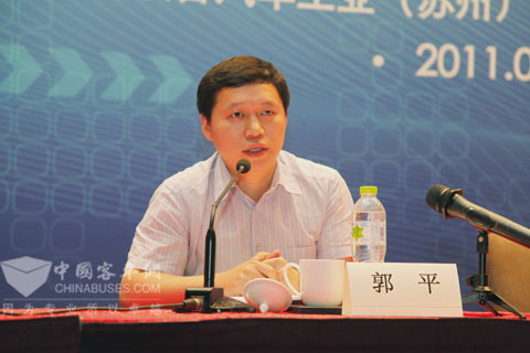 中國道路運輸協(xié)會郭平主任講解科技助力評先方案