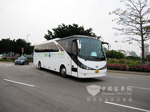 HFF6127K46EV-2安凱純電動(dòng)旅游大巴車