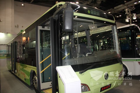 中國道路運(yùn)輸杯2012年度最佳新公交客車獎YS6120GBEV