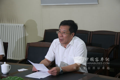 天津公交集團副總經(jīng)理張亞光