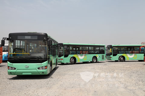 貴州黔順批量海格LNG公交發車