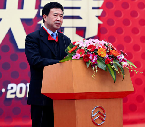 金旅客車總經理葉宏廷致詞