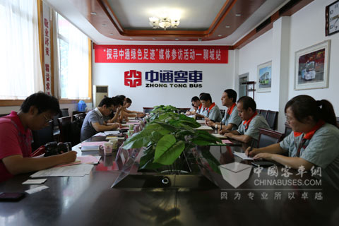 中通客車總經(jīng)理孫慶民致歡迎辭