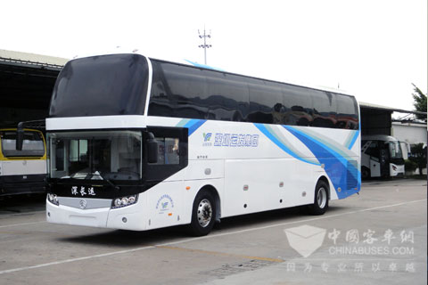 深圳運發(fā)集團購買的金旅XML6128車型