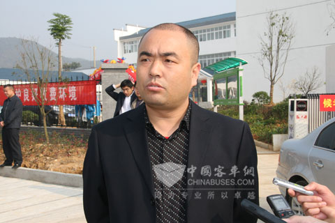 采訪湖北襄陽運鑫事業(yè)有限公司總經(jīng)理王武
