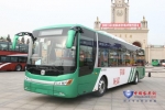 中通攜全國首輛底架式全承載公交客車亮相北京道路運(yùn)輸車輛展