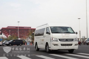 海格公務(wù)商旅車 世博會(huì)與明星同閃耀