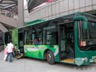 金旅混動(dòng)無(wú)障礙公交車(chē)服務(wù)第八屆殘運(yùn)會(huì)