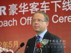 斯堪尼亞集團(tuán)執(zhí)行副總裁馬汀慶賀千輛下線