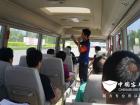 在宇通T7的封閉車廂內進行甲醛含量測試，國家標準上限為0.1mg每立方米。
