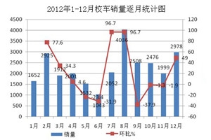 2013年1-2月校車市場分析